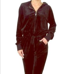 Juicy couture luxe black valour jumpsuit